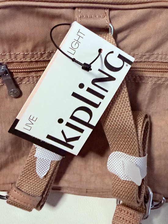 Kipling Candy Convertible Mini Backpack - NEW - Antique Rose Tonal main image 10